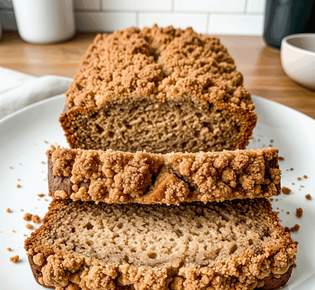 One of the best things about this banana bread for toddlers and postpartum moms is how well it freezes.