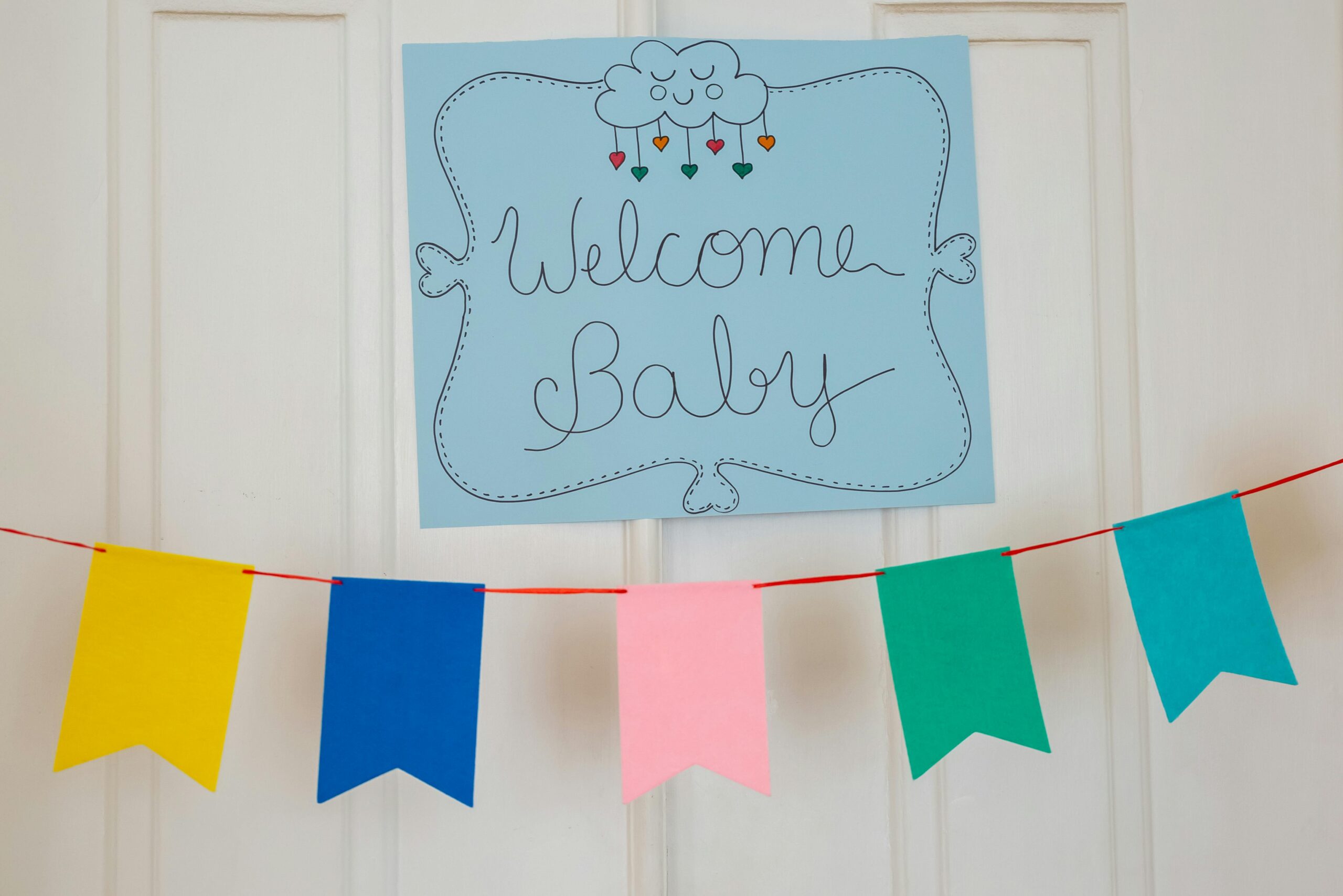 I had a classic baby shower—onesies, diaper raffle, gender-neutral crew