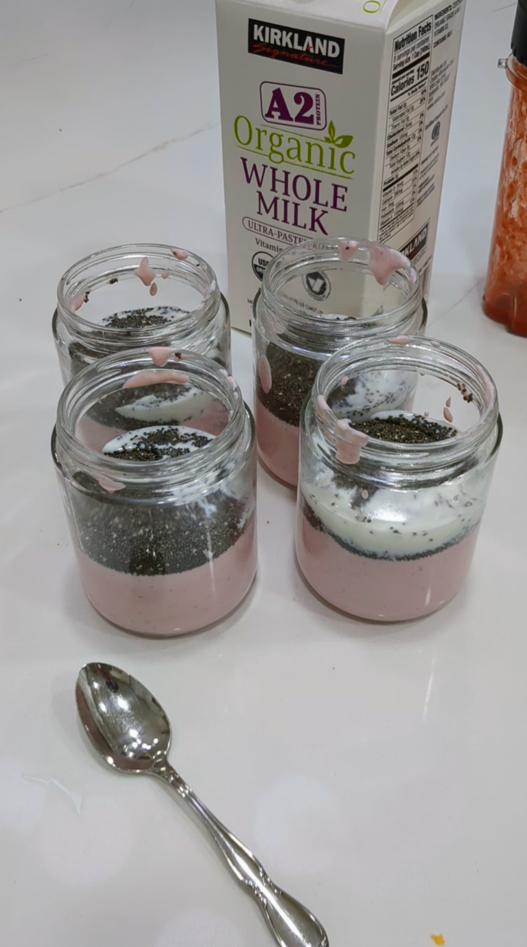 31 grams of protein per jar, it actually keeps me full until dinner